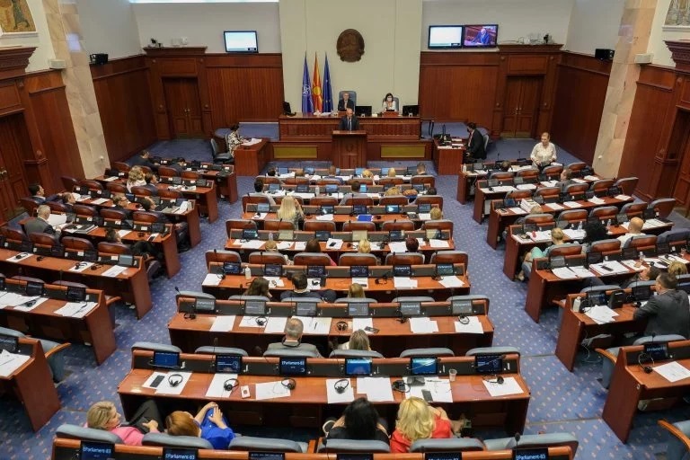 Седница на Собрание на РСМ. Фото: Влада на РСМ/веб
