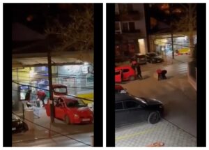 (Видео) Откриен еден од осомничените за кражба на сеф во маркет во Скопје