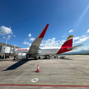 Прв чартер лет на шпанска Ибериа на Скопскиот аеродром, се истражуваат можностите за авиолинија со Мадрид