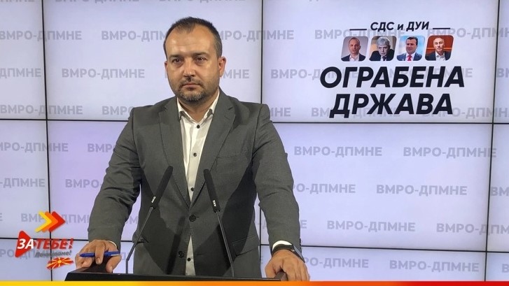 Ограбена држава – Министерството за економија со СДС и ДУИ користено за Дрин Ахмети да прави милиони, рече Лефков