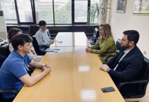 Јорданов ги прими учениците учесници на престижната олимпијада по хемија – Менделеев