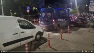 (Видео) Моментот на пукање во кафулето во Штип