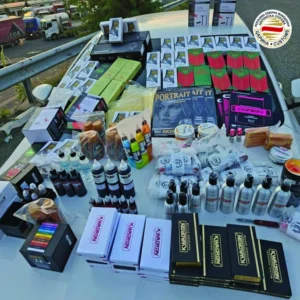 Царинска управа: На Богородица и Меѓународен аеродром Скопје спречени обиди за шверц на цигари и тутун, над пет илјади алатки за тетовирање